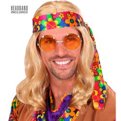 Pruik Hippie Lennon Blond