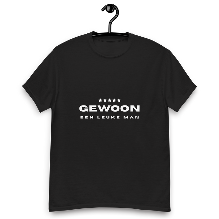 Gewoon een leuke man T-shirt