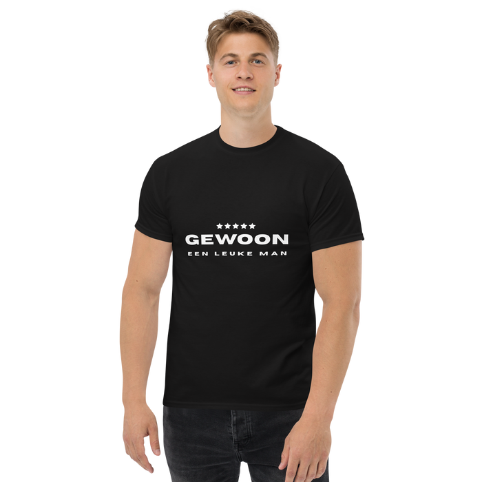 Gewoon een leuke man T-shirt