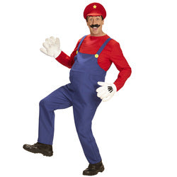 Super Loodgieter Mario kostuum