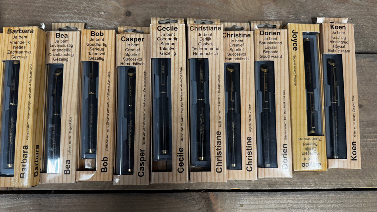 Gepersonaliseerde pen, diverse namen