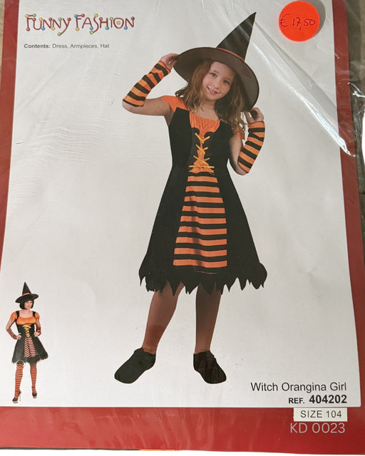 Kinderkleding Heks Oranje - Scattando Webshop