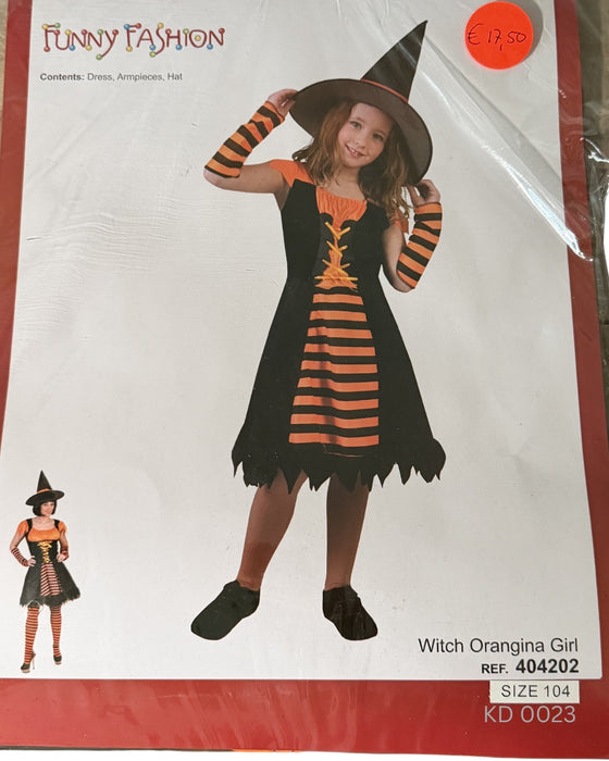 Kinderkleding Heks Oranje - Scattando Webshop
