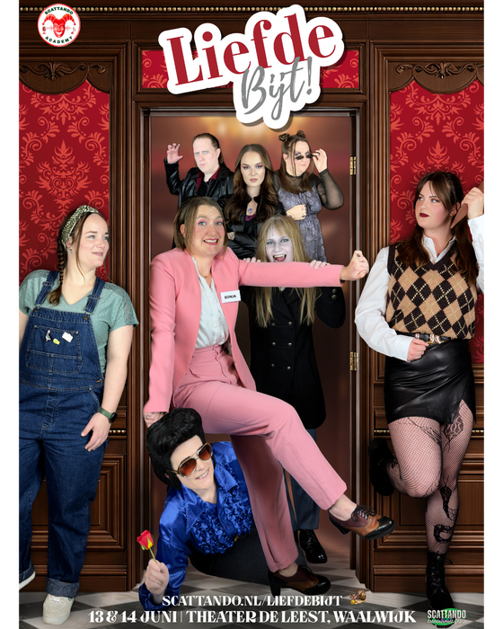 Tickets Liefde Bijt! - Scattando Webshop
