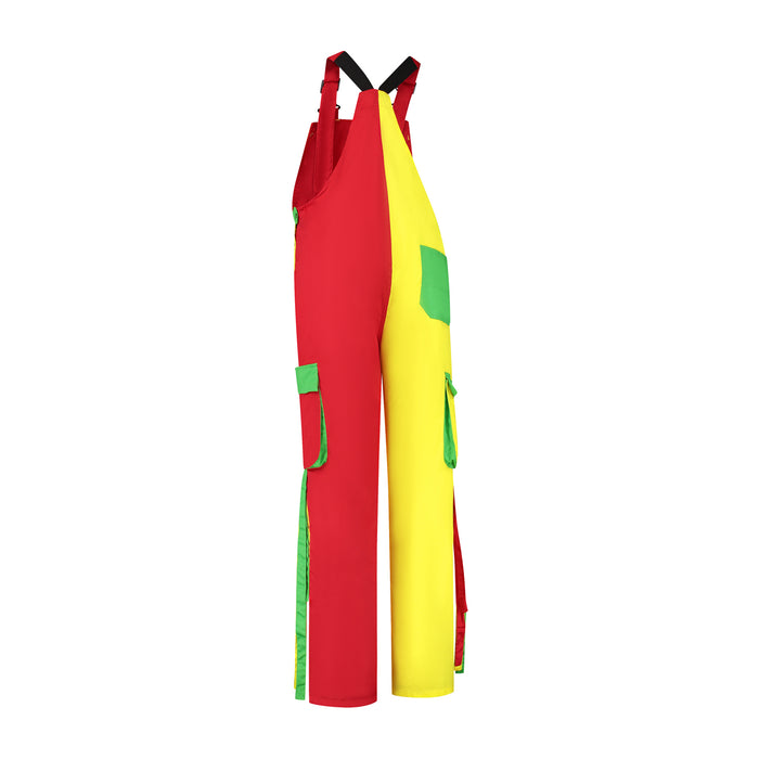 Carnaval Tuinbroek Vier Kleuren