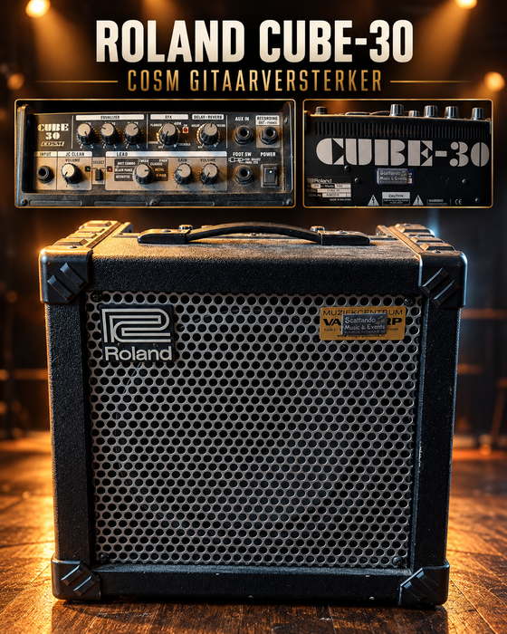 Roland CUBE-30 COSM gitaarversterker – 30 watt.