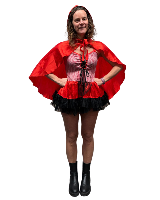 Roodkapje jurkje dames