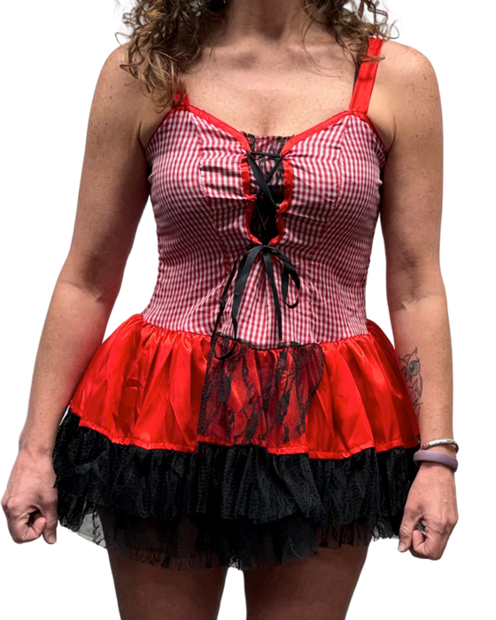 Roodkapje jurkje dames