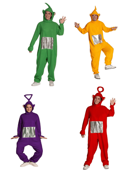 4-Delige Teletubbie Kostuumset