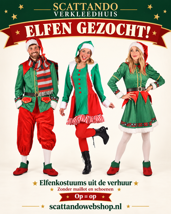 Kerstkostuums uitverkoop – Complete Ex-Verhuurset