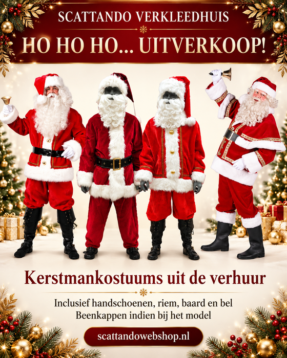 Kerstkostuums uitverkoop – Complete Ex-Verhuurset
