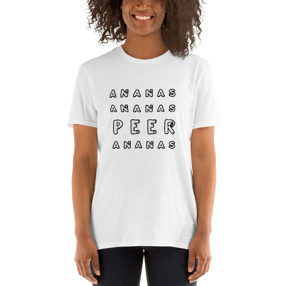 Uniseks T-shirt Ananas-Peer