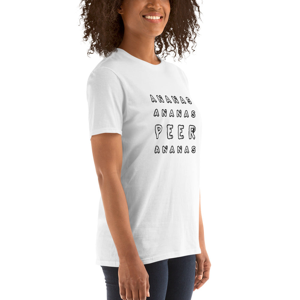 Uniseks T-shirt Ananas-Peer