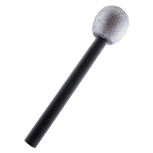 Microfoon met zilveren kop - Scattando Verkleedhuis