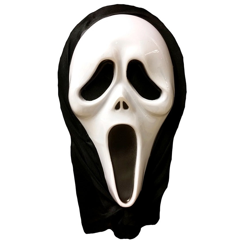 Scream masker met doek - Scattando Verkleedhuis