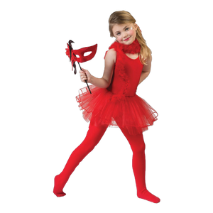 Ballerina rood meisje - Scattando Verkleedhuis