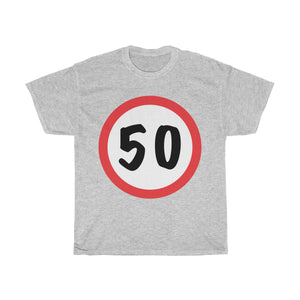 T-Shirt 50, Abraham, Jarige Job, birthday - Scattando Verkleedhuis