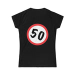 T-Shirt 50, Sarah, Jarige Job, birthday - Scattando Verkleedhuis