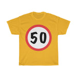 T-Shirt 50, Abraham, Jarige Job, birthday - Scattando Verkleedhuis