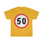 T-Shirt 50, Abraham, Jarige Job, birthday - Scattando Verkleedhuis