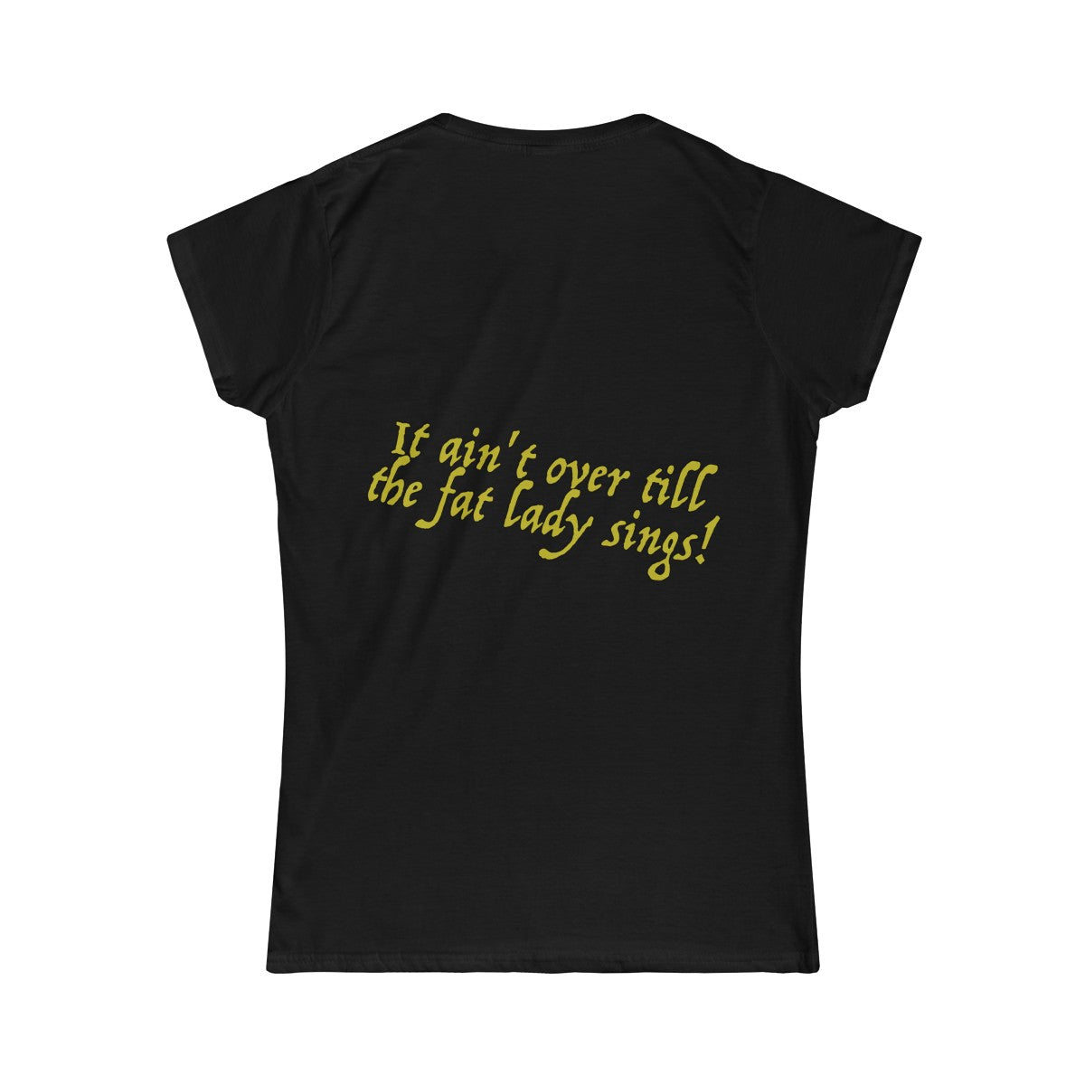 Fat Lady Singing T-Shirt - Scattando Verkleedhuis