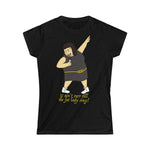 Dames T-Shirt Fat Lady Singing - Scattando Verkleedhuis