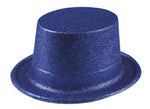 Boland hoed glitter unisex hoog, diverse kleuren