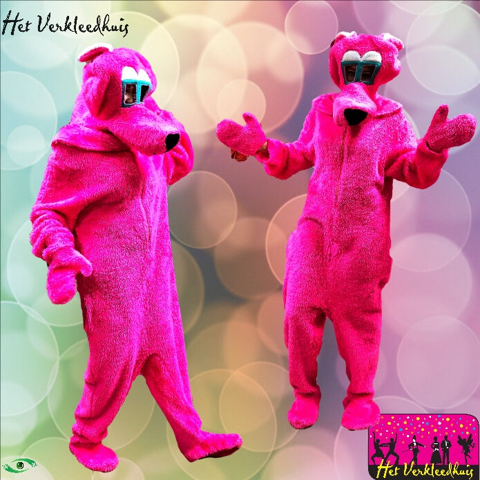 Roze Panter Mascotte Kostuum | Huur - Scattando Verkleedhuis