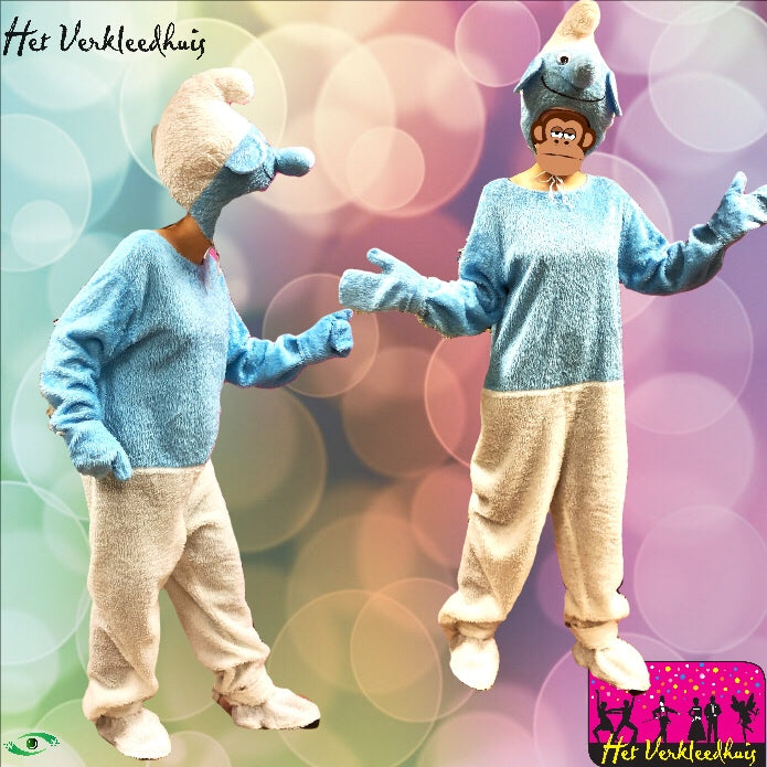 Smurf Mascotte Kostuum | Huur - Scattando Verkleedhuis