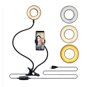 Selfie Mobiele Telefoon LED lamp, voor de mooiste foto's en video's!
