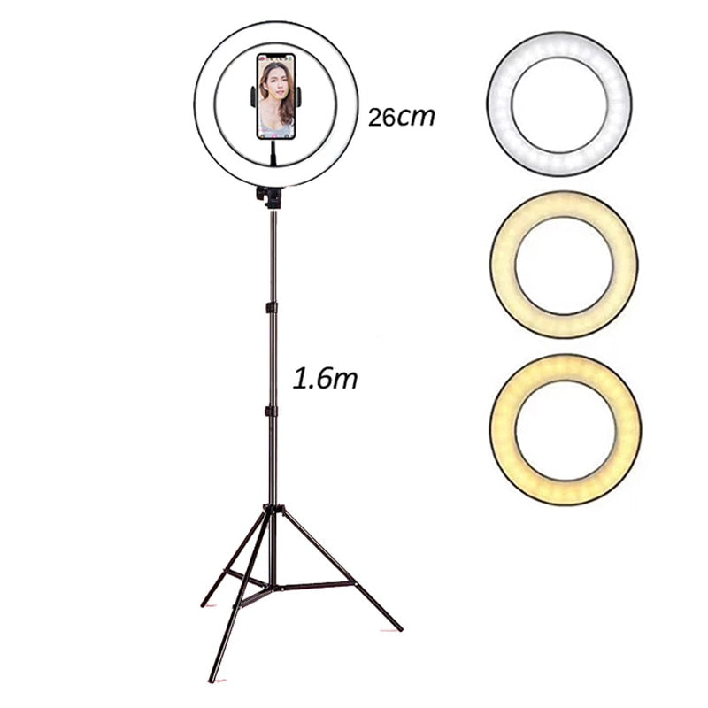 Selfie Mobiele Telefoon LED lamp, voor de mooiste foto's en video's!