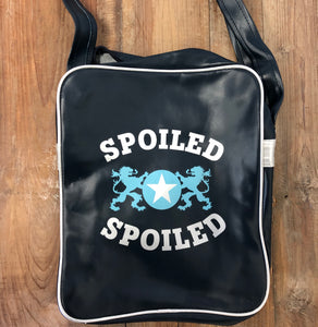 Spoiled Schoudertas Blauw 33x28cm - Scattando Verkleedhuis