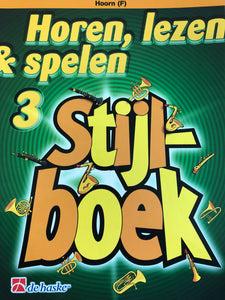 Horen, Lezen & Spelen Hoorn Deel 3 Stijlboek - Scattando Verkleedhuis