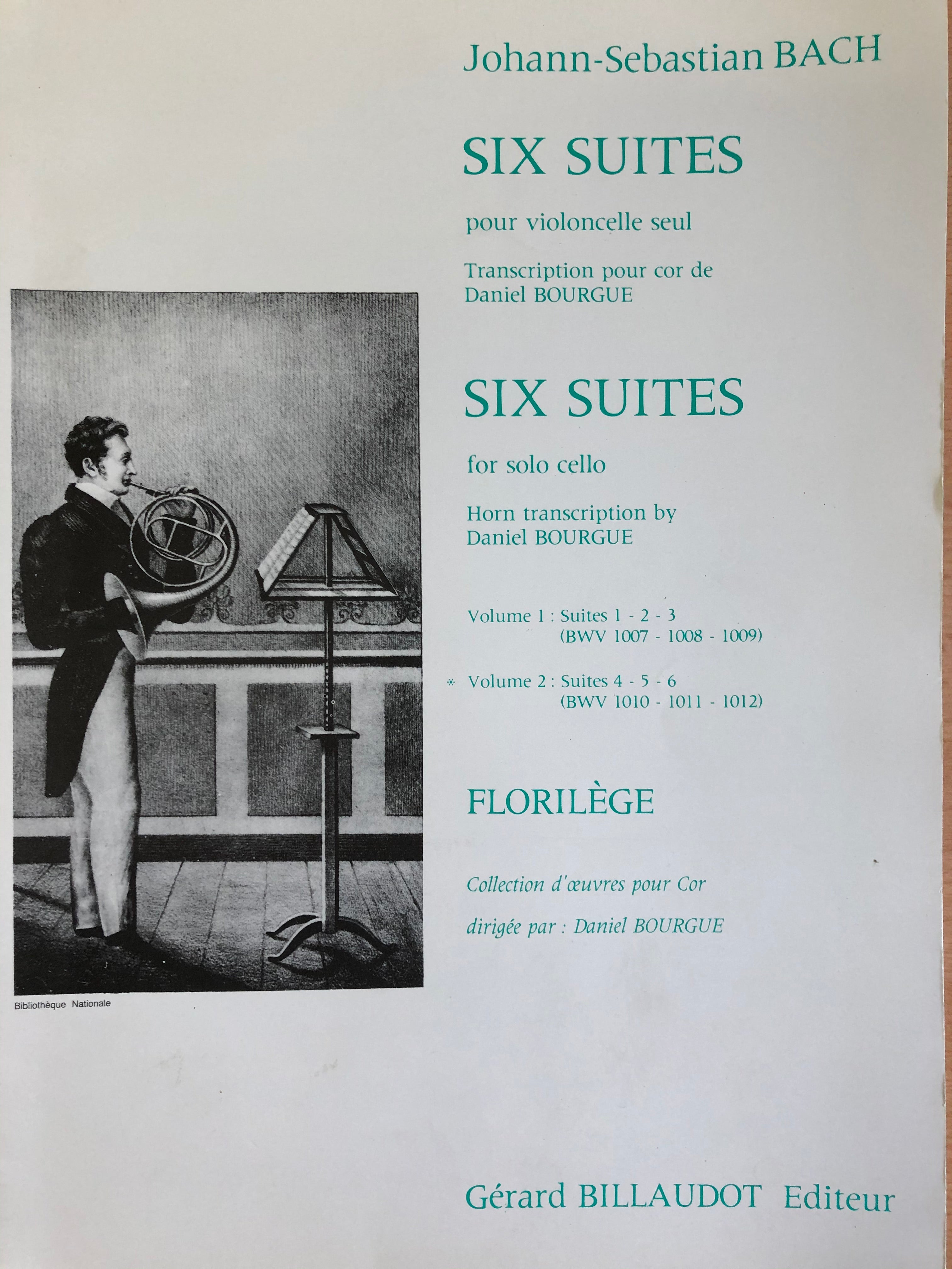 6 Suites for horn Volume 2, Bach - Scattando Verkleedhuis