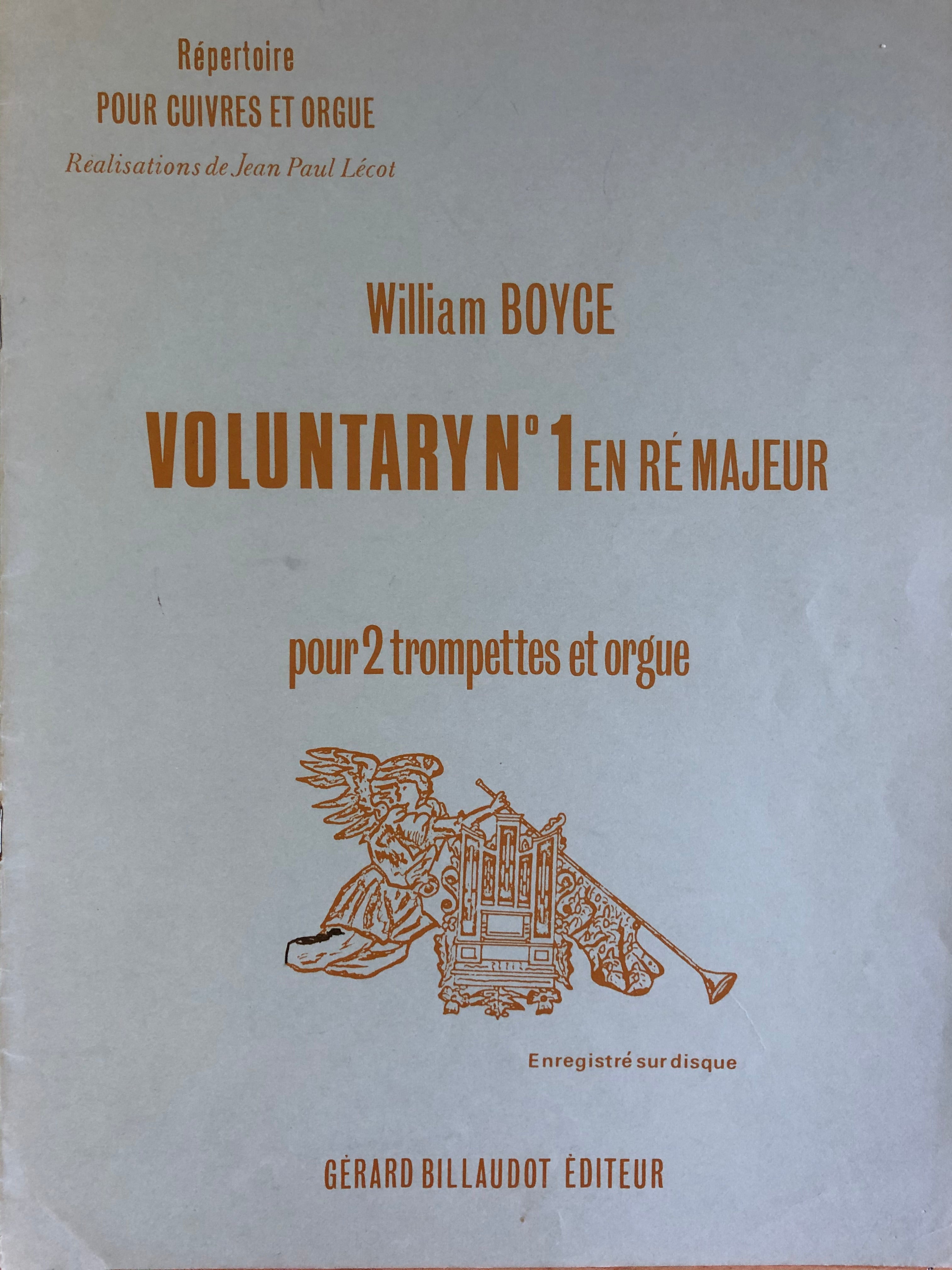 Voluntary nr 1 voor 2 trompetten en orgel, William Boyce - Scattando Verkleedhuis