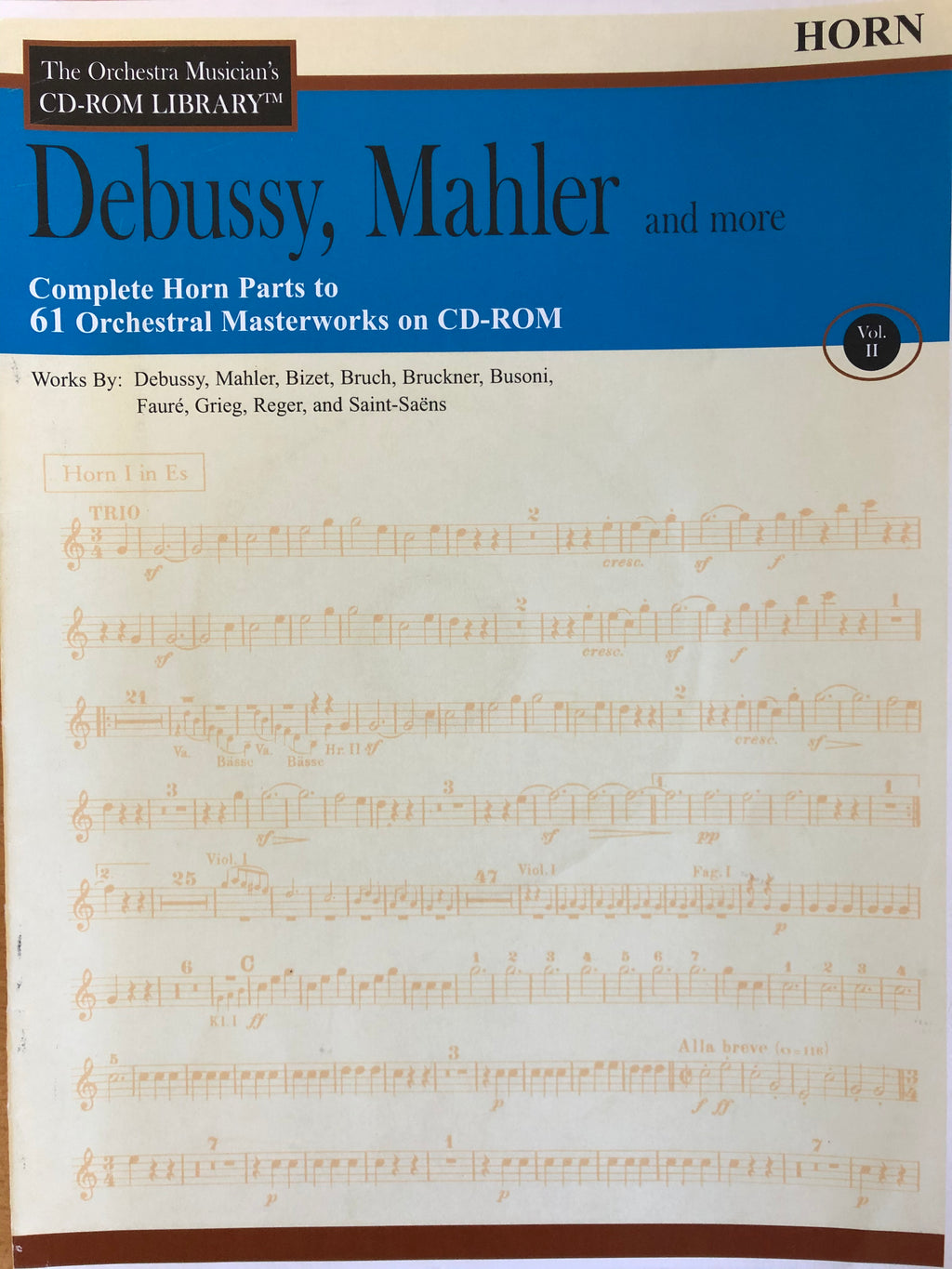 Debussy, Mahler and More: The Orchestra Musician's CD-ROM Library, Vol. II - Scattando Verkleedhuis