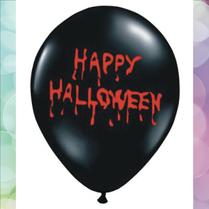 Ballonnen Happy Halloween - Scattando Verkleedhuis