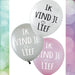 Ballonnen Ik Vind Je Lief Ballon - Scattando Verkleedhuis