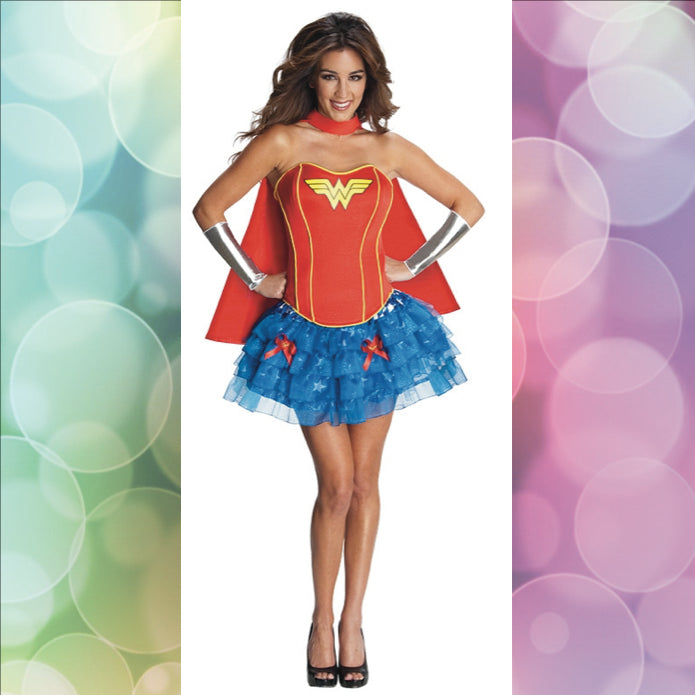 Wonderwoman Kostuum | Huur - Scattando Webshop