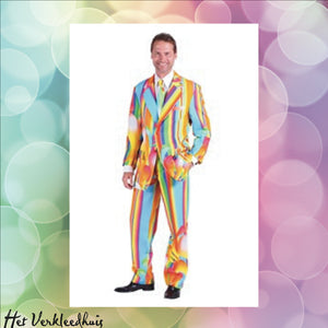 Crazy Costumes Rainbow Kostuum - Scattando Verkleedhuis