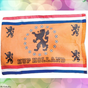 Oranje Hup Holland Hup Vlag - Scattando Verkleedhuis