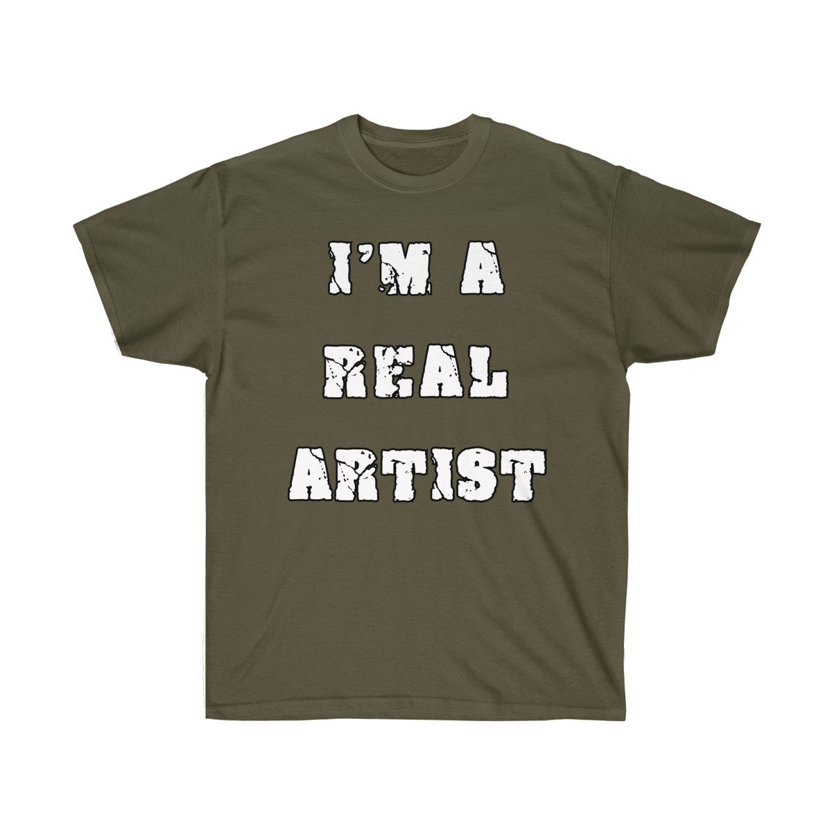 T-Shirt Unisex "I'm a Real Artist" - Scattando Verkleedhuis