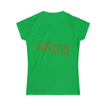 Dames T-Shirt Fat Lady Singing - Scattando Verkleedhuis