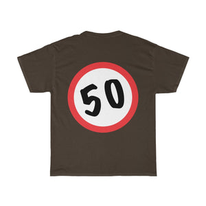 T-Shirt 50, Abraham, Jarige Job, birthday - Scattando Verkleedhuis