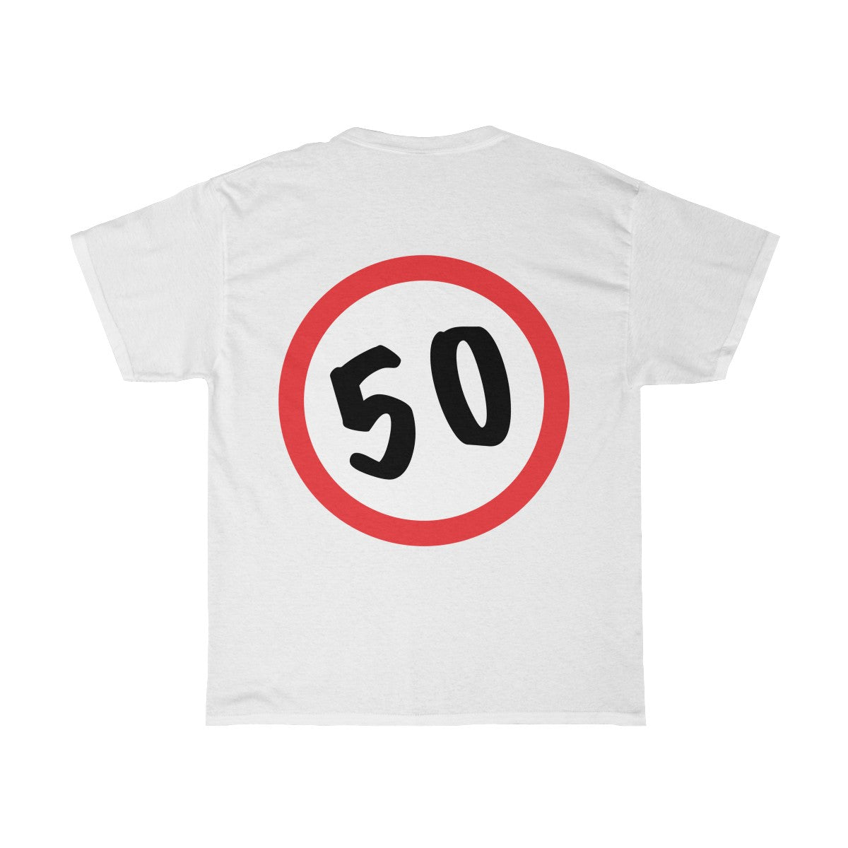 T-Shirt 50, Abraham, Jarige Job, birthday - Scattando Verkleedhuis