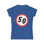 T-Shirt 50, Sarah, Jarige Job, birthday - Scattando Verkleedhuis