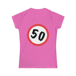 T-Shirt 50, Sarah, Jarige Job, birthday - Scattando Verkleedhuis