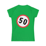 T-Shirt 50, Sarah, Jarige Job, birthday - Scattando Verkleedhuis