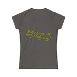 Dames T-Shirt Fat Lady Singing - Scattando Verkleedhuis