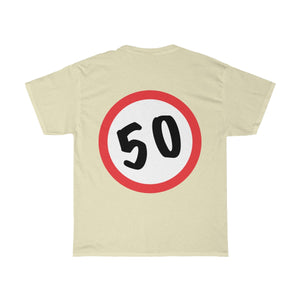 T-Shirt 50, Abraham, Jarige Job, birthday - Scattando Verkleedhuis